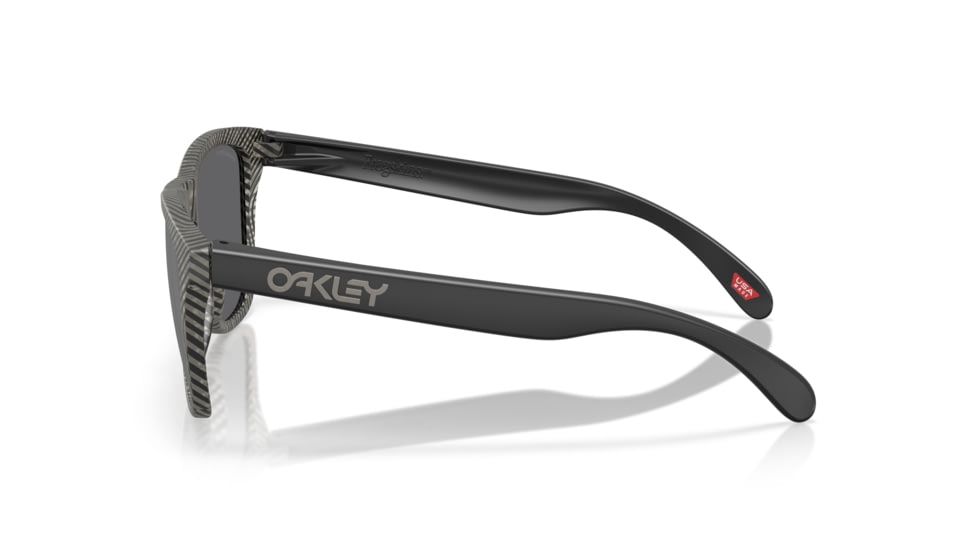 Oakley Frogskins Sunglasses, Matte Grey Ink Fingerprint, PRIZM Black, OO9013-M055