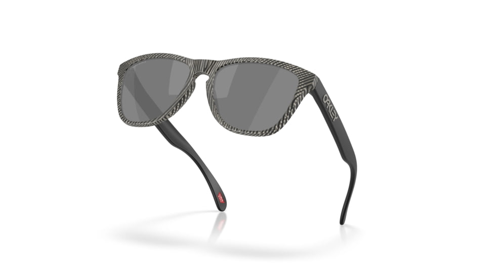 Oakley Frogskins Sunglasses, Matte Grey Ink Fingerprint, PRIZM Black, OO9013-M055