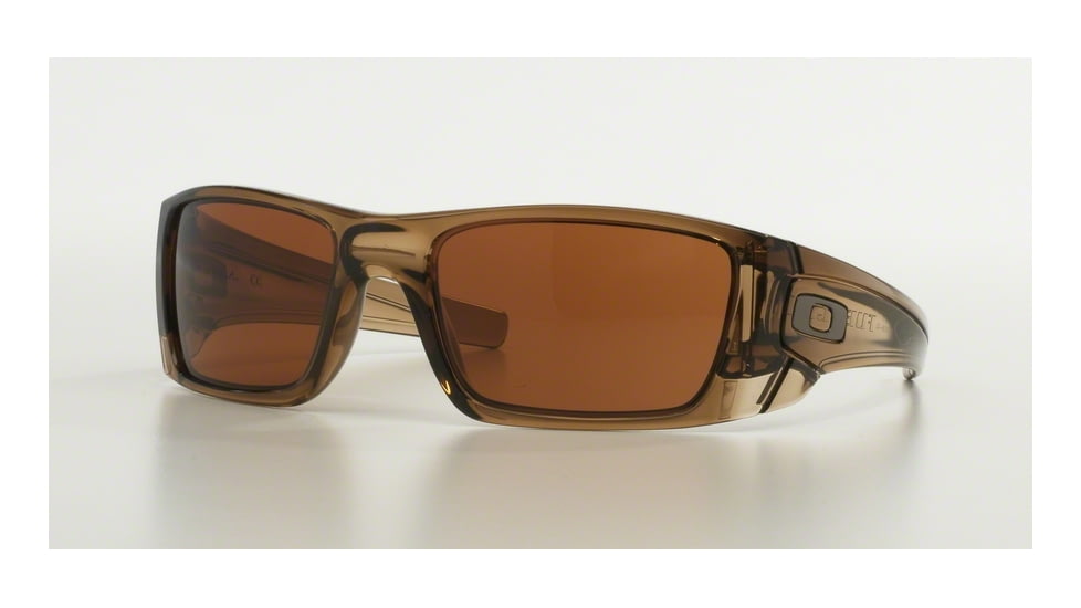 Oakley Fuel Cell Sunglasses 909602-60 - Polished Brown Smoke Frame, Dark Bronze Lenses