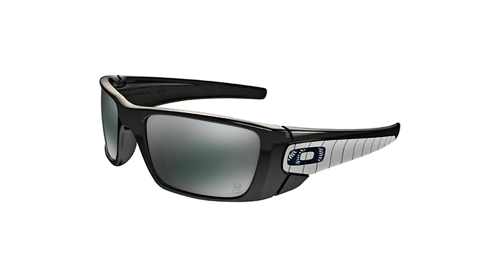 Oakley Fuel Cell Sunglasses 909699-60 - Polished Black Frame, Black Iridium Lenses