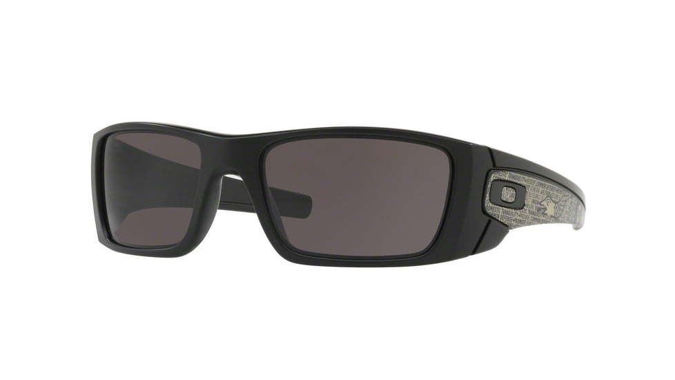 Oakley Fuel Cell Sunglasses 9096C9-60 - Matte Black Frame, Warm Grey Lenses