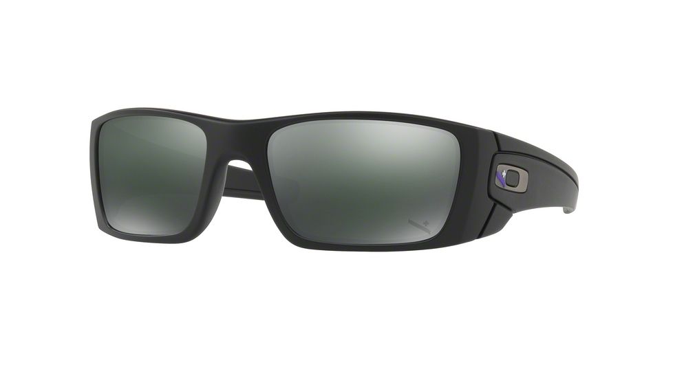 Oakley Fuel Cell Sunglasses 9096I4-60 - Blue/Black Frame, Black Ird Lenses