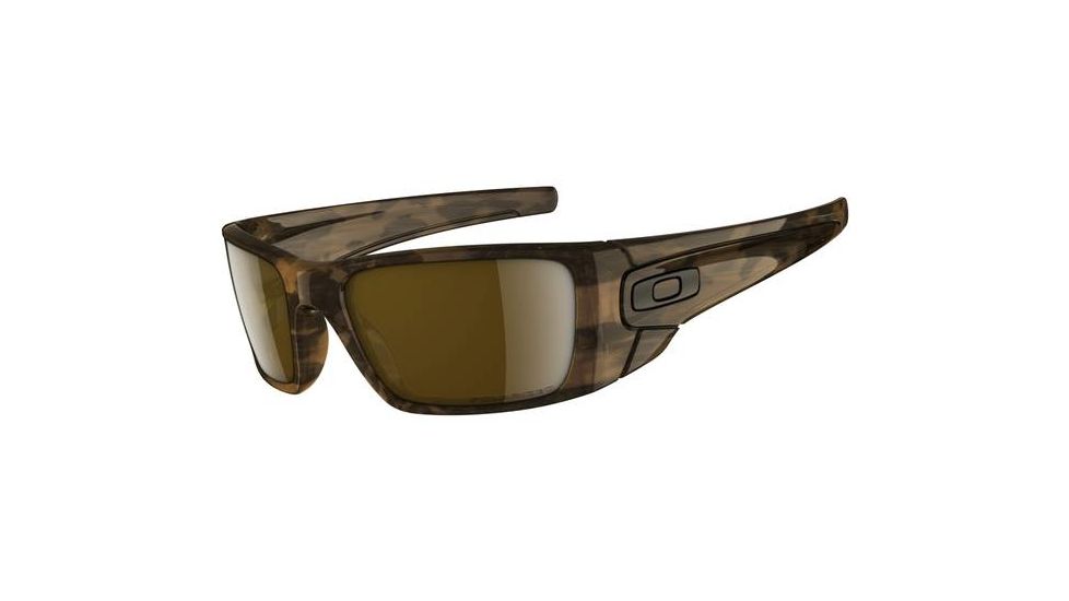 Oakley Fuel Cell Sunglasses - Brown Tortoise Frame, Bronze Polarized Lenses OO9096-06