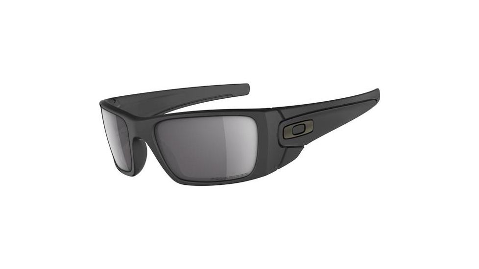 Oakley Fuel Cell Sunglasses - Matte Black Frame w/ Grey Polarized Lenses OO9096-05
