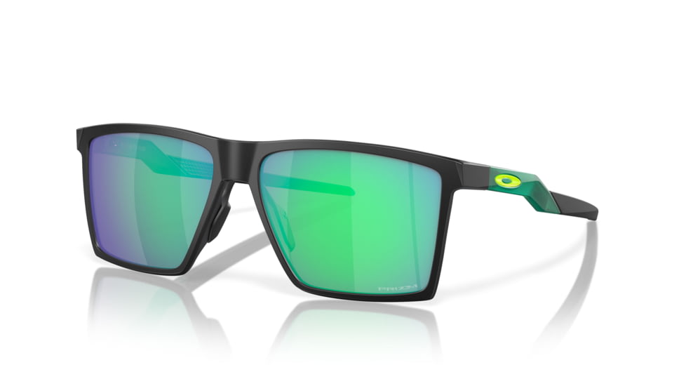 Oakley Futurity Sun Sunglasses, Satin Black, PRIZM Jade, PRIZM Jade, OO9482-0257