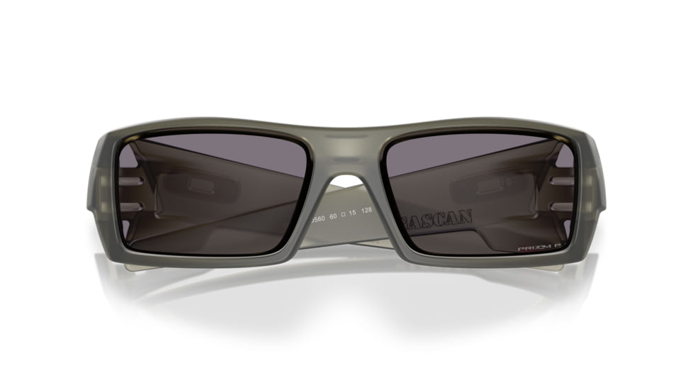 Oakley Gascan Latitude Collection Sunglasses, Transparent Olive, PRIZM Grey Polarized, PRIZM Grey Polarized, OO9014-D560