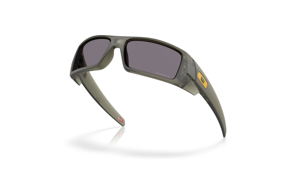 Oakley Gascan Latitude Collection Sunglasses, Transparent Olive, PRIZM Grey Polarized, PRIZM Grey Polarized, OO9014-D560