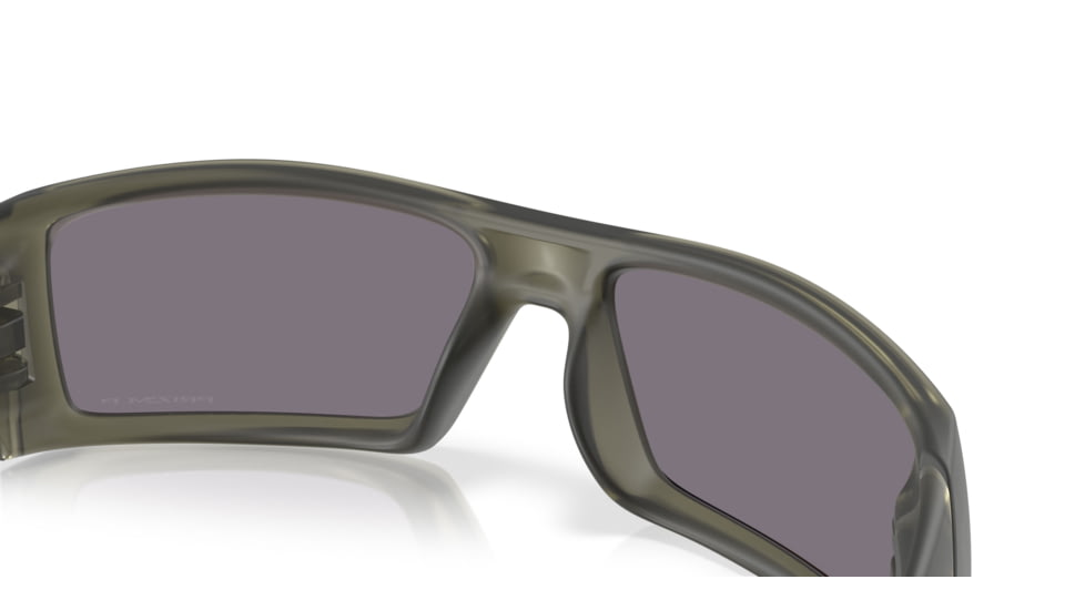 Oakley Gascan Latitude Collection Sunglasses, Transparent Olive, PRIZM Grey Polarized, PRIZM Grey Polarized, OO9014-D560