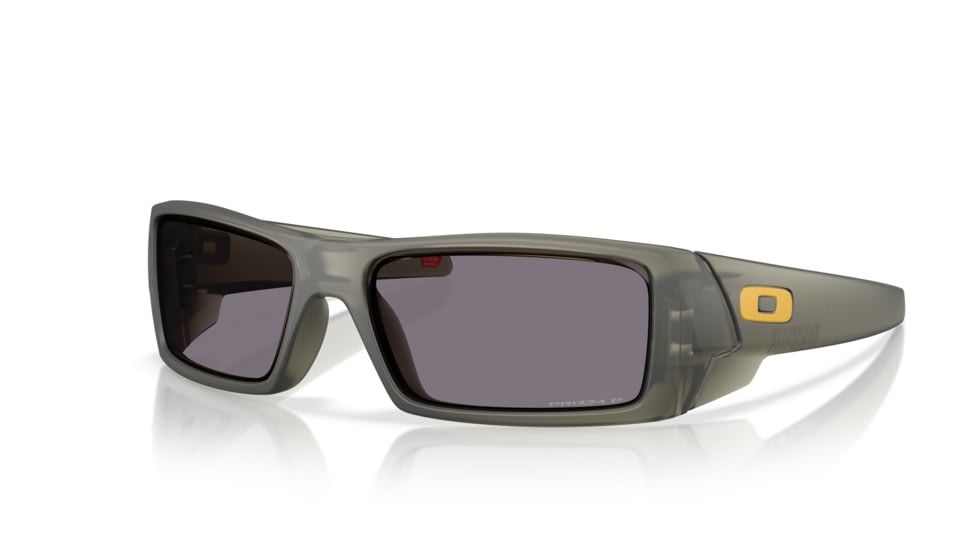 Oakley Gascan Latitude Collection Sunglasses, Transparent Olive, PRIZM Grey Polarized, PRIZM Grey Polarized, OO9014-D560