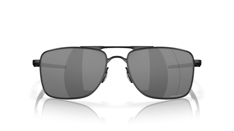 Oakley GAUGE 8 OO4124 Sunglasses 412402-62 - Matte Black Frame, Prizm Black Polarized Lenses