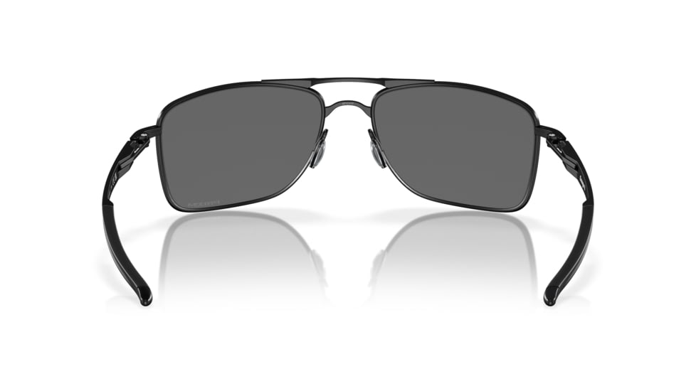 Oakley GAUGE 8 OO4124 Sunglasses 412402-62 - Matte Black Frame, Prizm Black Polarized Lenses