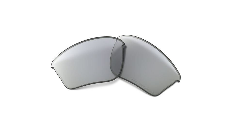 Oakley Half Jacket 2.0 Photochromic Replacement Lenses, Clear/Gray Black Iridium, ROO9154CB 41-757