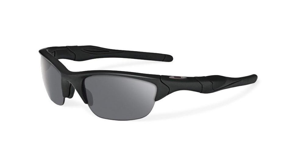 Oakley SI Half Jacket 2.0 Sunglasses, Matte Black Frame, Grey Lens OO9144-11