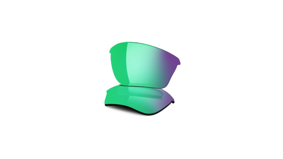 Oakley Half Jacket 2.0 XL Replacement Lenses, Jade Iridium, ROO9154CB 41-741