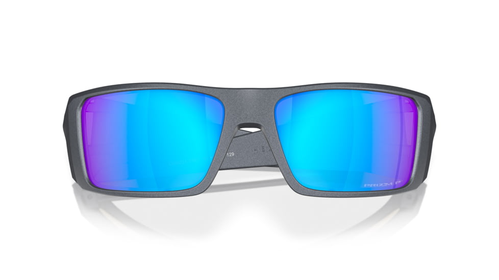 Oakley Heliostat Sunglasses, Blue Steel, PRIZM Sapphire Polarized, PRIZM Sapphire Polarized, OO9231-1361