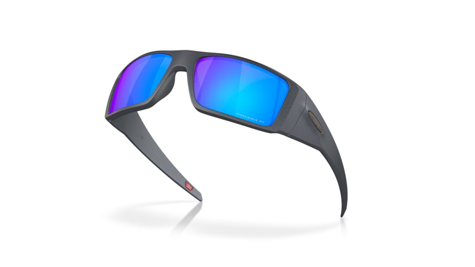 Oakley Heliostat Sunglasses, Blue Steel, PRIZM Sapphire Polarized, PRIZM Sapphire Polarized, OO9231-1361