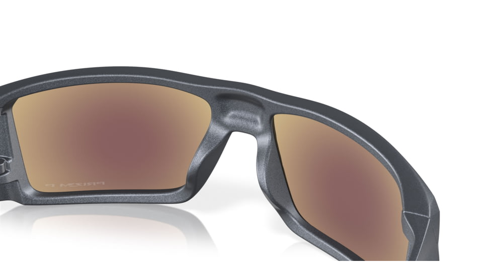 Oakley Heliostat Sunglasses, Blue Steel, PRIZM Sapphire Polarized, PRIZM Sapphire Polarized, OO9231-1361