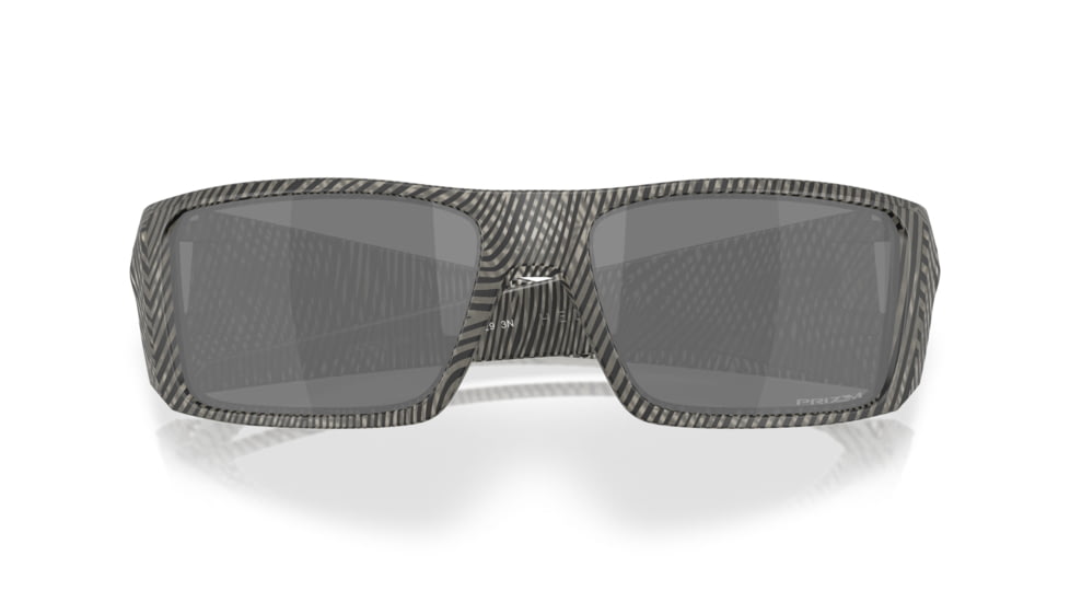 Oakley Heliostat Sunglasses, Matte Grey Ink Fingerprint, PRIZM Black, PRIZM Black, OO9231-3861
