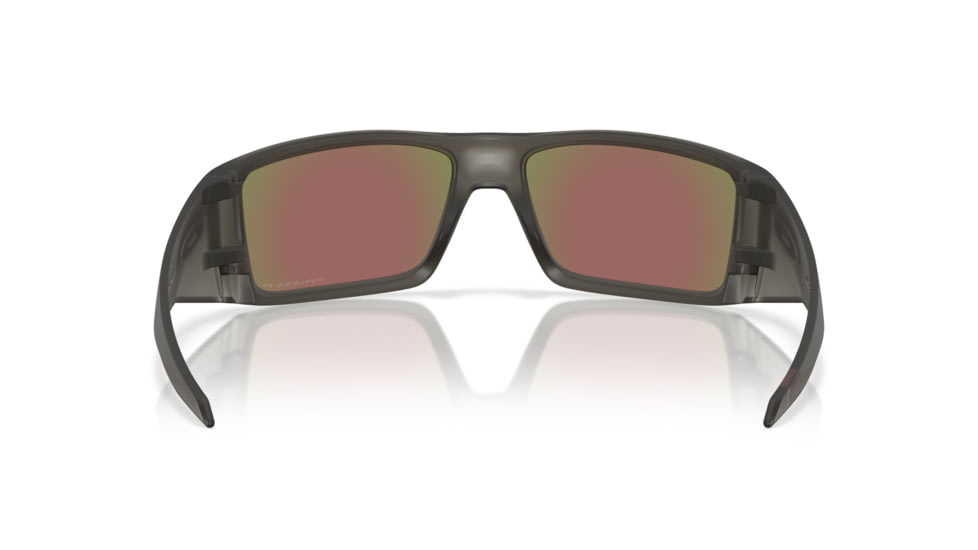Oakley Heliostat Sunglasses, Matte Grey Smoke, PRIZM Sapphire Polarized, PRIZM Sapphire Polarized, OO9231-2461
