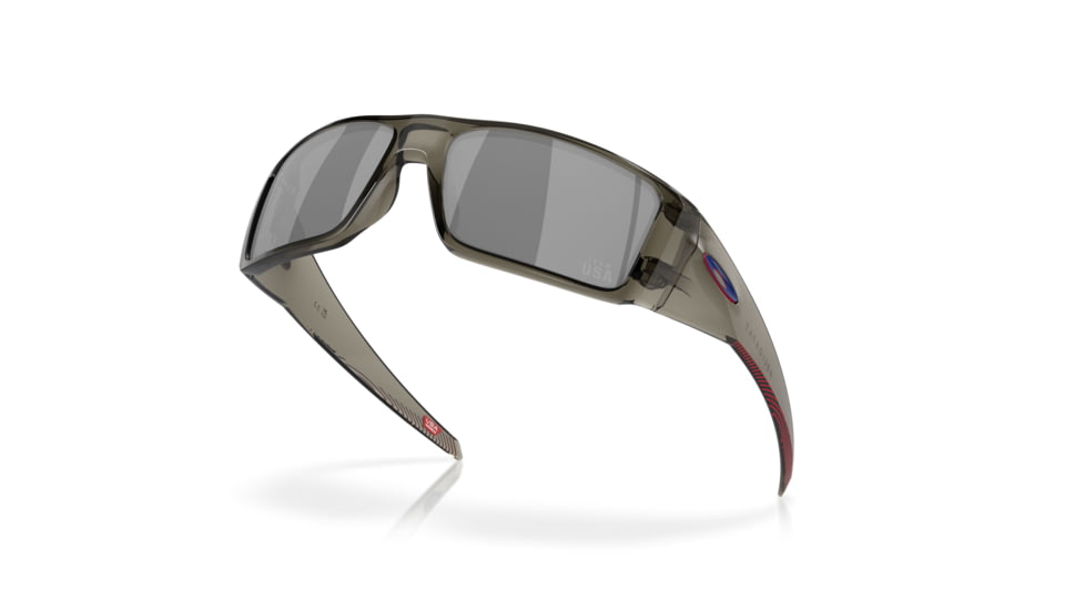 Oakley Heliostat Sunglasses, Team USA Grey, PRIZM Black, PRIZM Black, OO9231-0861