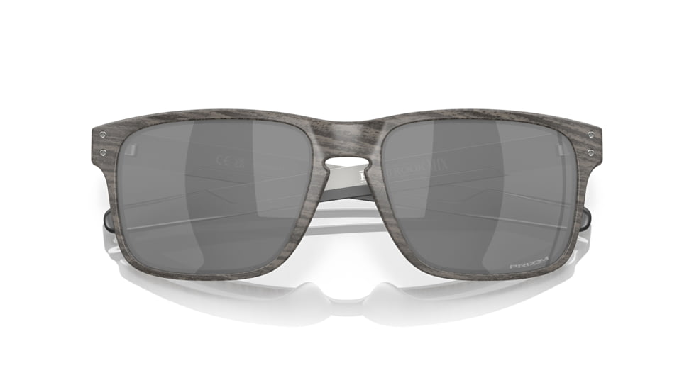 Oakley HOLBROOK MIX OO9384 Sunglasses 938404-57 - Woodgrain Frame, Prizm Black Lenses