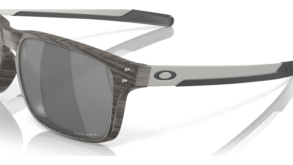 Oakley HOLBROOK MIX OO9384 Sunglasses 938404-57 - Woodgrain Frame, Prizm Black Lenses