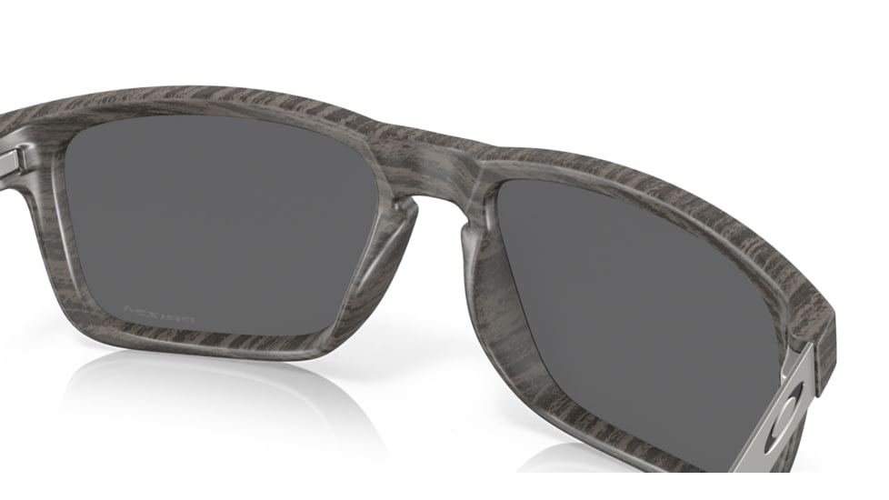 Oakley HOLBROOK MIX OO9384 Sunglasses 938404-57 - Woodgrain Frame, Prizm Black Lenses