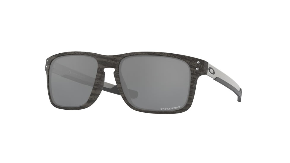 Oakley HOLBROOK MIX OO9384 Sunglasses 938404-57 - Woodgrain Frame, Prizm Black Lenses