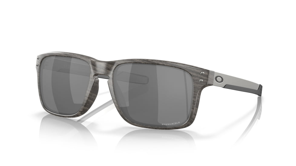 Oakley HOLBROOK MIX OO9384 Sunglasses 938404-57 - Woodgrain Frame, Prizm Black Lenses