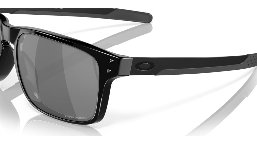 Oakley HOLBROOK MIX OO9384 Sunglasses 938406-57 - Polished Black Frame, Prizm Black Polarized Lenses