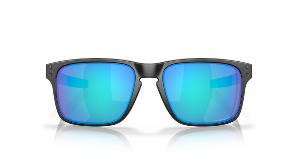 Oakley HOLBROOK MIX OO9384 Sunglasses 938410-57 - Steel Frame, Prizm Sapphire Polarized Lenses