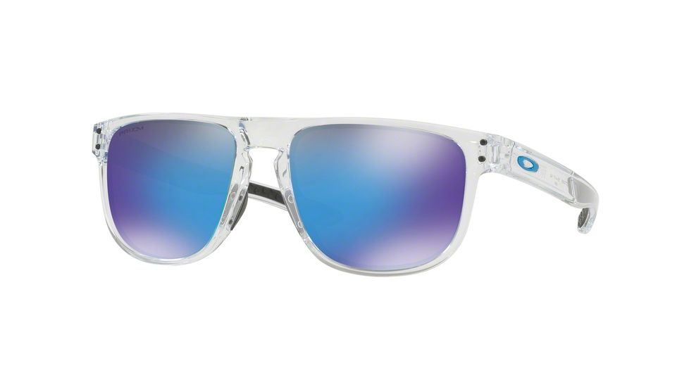 Oakley HOLBROOK R OO9377 Sunglasses 937704-55 - Clear Frame, Prizm Sapphire Lenses