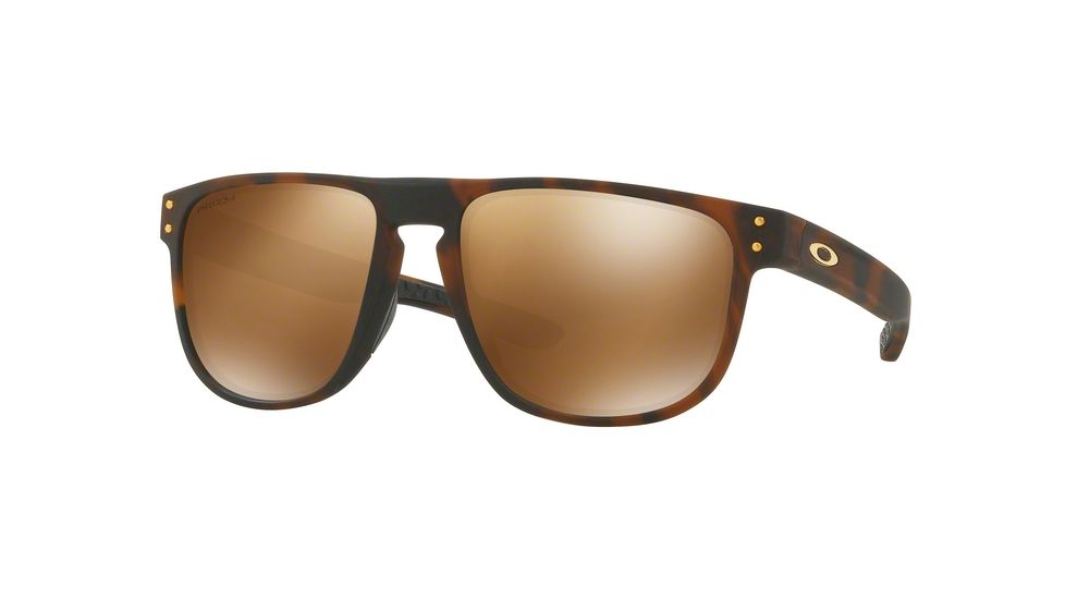 Oakley HOLBROOK R OO9377 Sunglasses 937706-55 - Matte Dark Brown Tortoise Frame, Prizm Tungsten Polarized Lenses