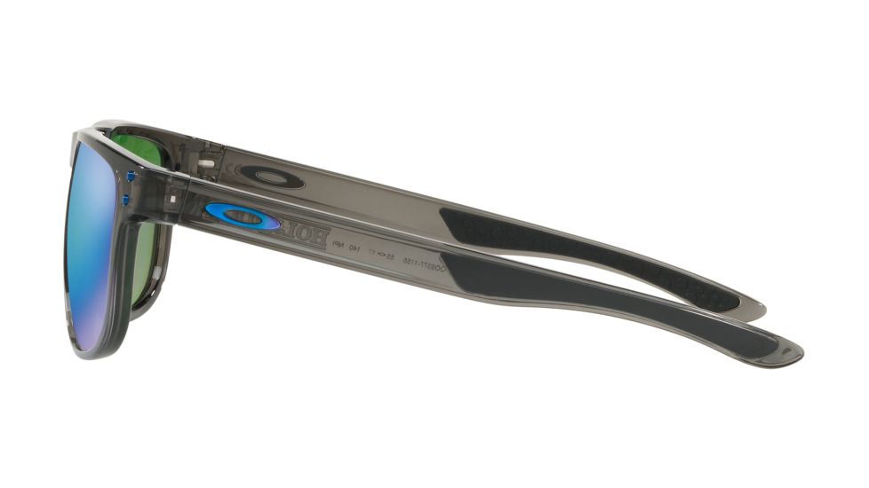 Oakley HOLBROOK R OO9377 Sunglasses 937711-55 - Grey Smoke Frame, Prizm Sapphire Polarized Lenses
