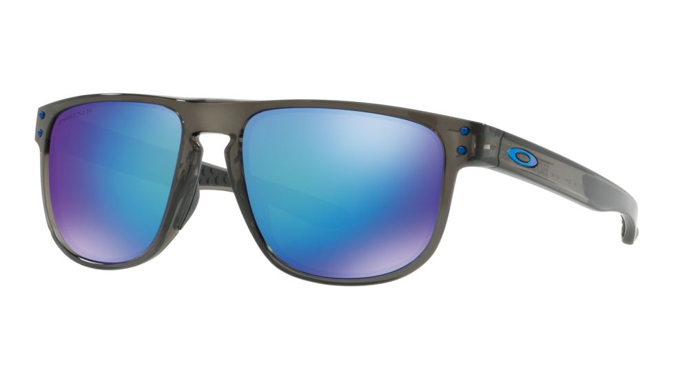 Oakley HOLBROOK R OO9377 Sunglasses 937711-55 - Grey Smoke Frame, Prizm Sapphire Polarized Lenses