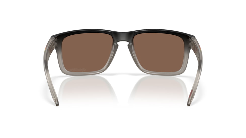Oakley Holbrook Sunglasses, Black Fade Grey Ink, PRIZM 24K Polarized, OO9102-AH55