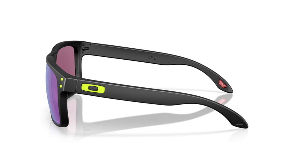 Oakley Holbrook Sunglasses, Matte Black, PRIZM Road Jade, OO9102-AI55