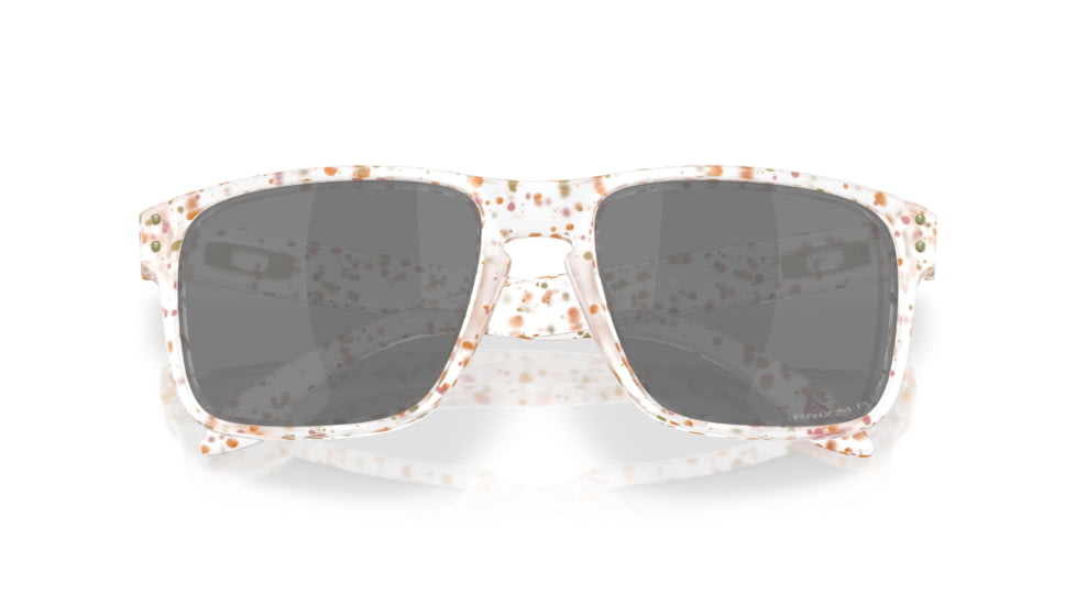 Oakley Holbrook Sunglasses, Matte Clear Terrazzo, PRIZM Black Polarized, OO9102-AG55