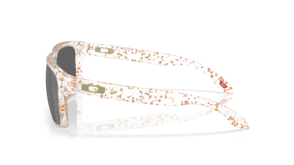 Oakley Holbrook Sunglasses, Matte Clear Terrazzo, PRIZM Black Polarized, OO9102-AG55