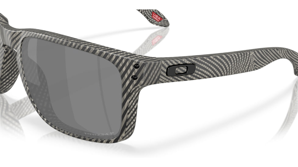 Oakley Holbrook XL Sunglasses, Matte Grey Ink Fingerprint, PRIZM Black Polarized, PRIZM Black Polarized, OO9417-5059