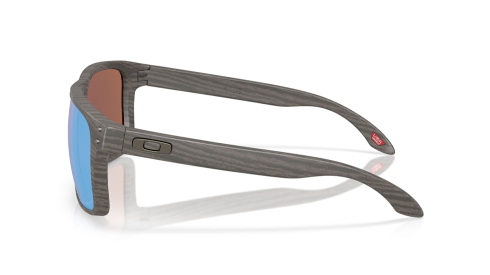 Oakley Holbrook XXL Sunglasses, Woodgrain, PRIZM Deep Water Polarized, PRIZM Deep Water Polarized, OO9487-0461
