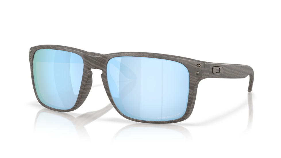 Oakley Holbrook XXL Sunglasses, Woodgrain, PRIZM Deep Water Polarized, PRIZM Deep Water Polarized, OO9487-0461