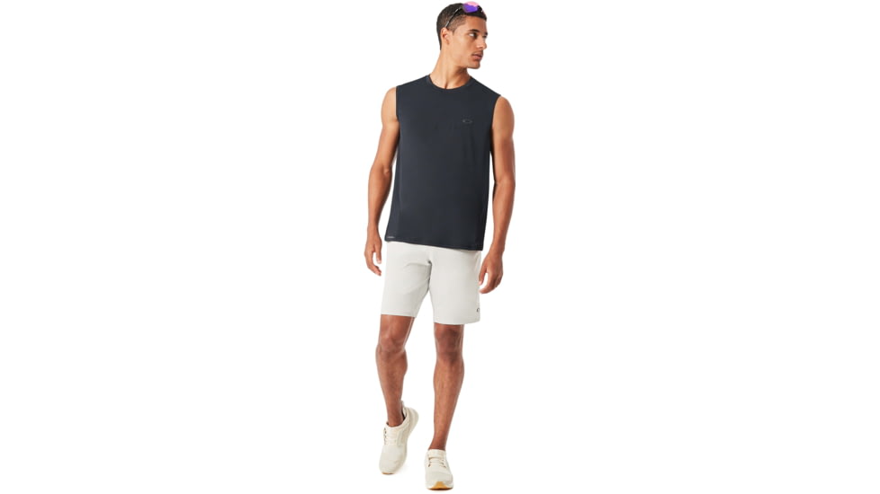 Oakley Icon Woven Short - Mens, Light Grey, Extra Large, 442217-202-XL