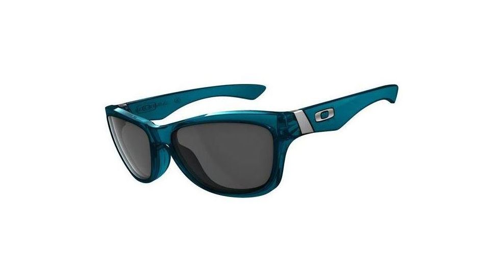 Oakley Jupiter Crystal Turquoise Frame Frame w/ Grey Lenses Sunglasses 03-257