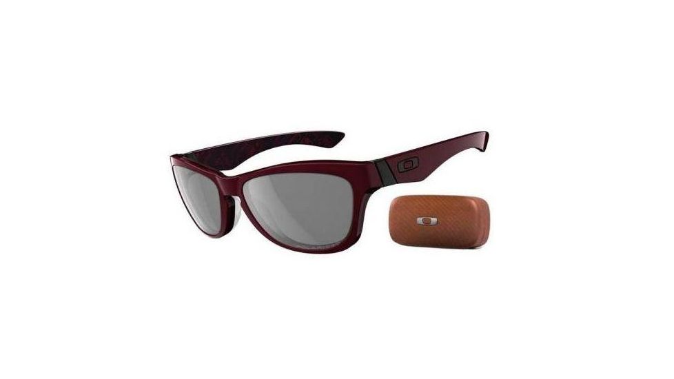Oakley Jupiter Lx Brick Red Frame w/ Grey Polarized Lenses Sunglasses 03-763