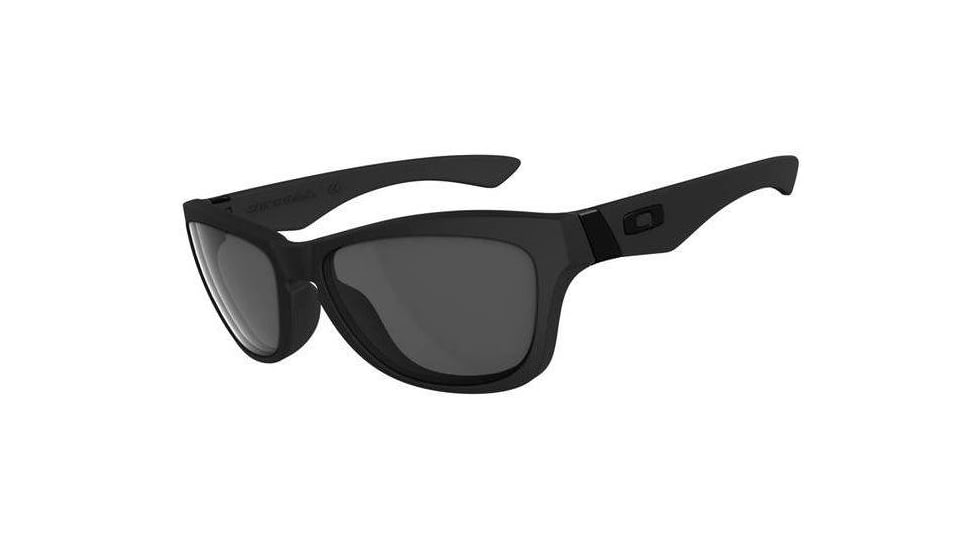 Oakley Jupiter Matte Black Frame Frame w/ Grey Lenses Sunglasses 03-245