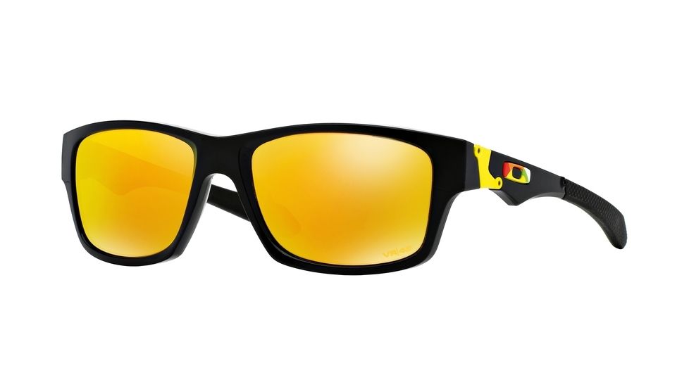 Oakley Jupiter Squared Sunglasses 913511-56 - Polished Black vr/46 Frame, Fire Iridium Lenses