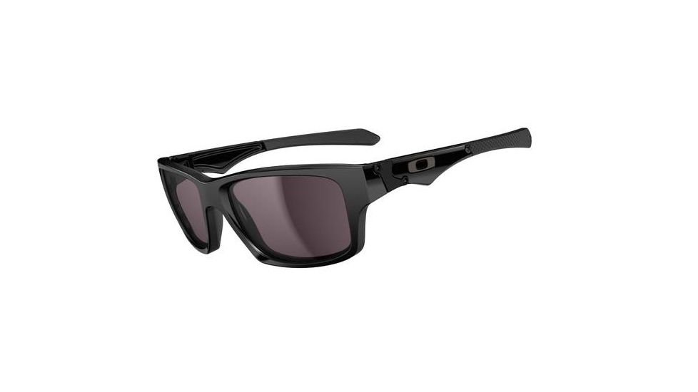 Oakley Jupiter Squared Sunglasses, Polished Black Frame, Warm Grey Lens OO9135-01