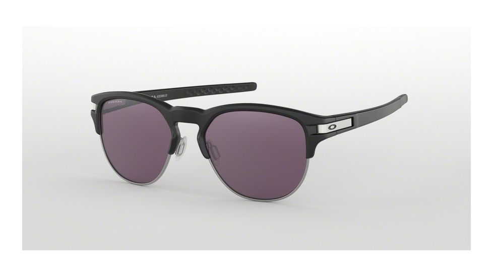 Oakley LATCH KEY OO9394 Sunglasses 939401-55 - Matte Black Frame, Prizm Grey Lenses