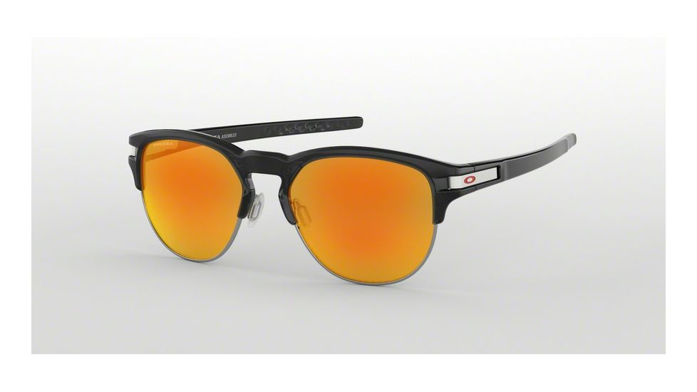 Oakley LATCH KEY OO9394 Sunglasses 939404-52 - Polished Black Ink Frame, Prizm Ruby Lenses